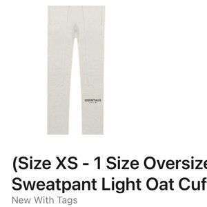 Essentials Light Oatmeal XS